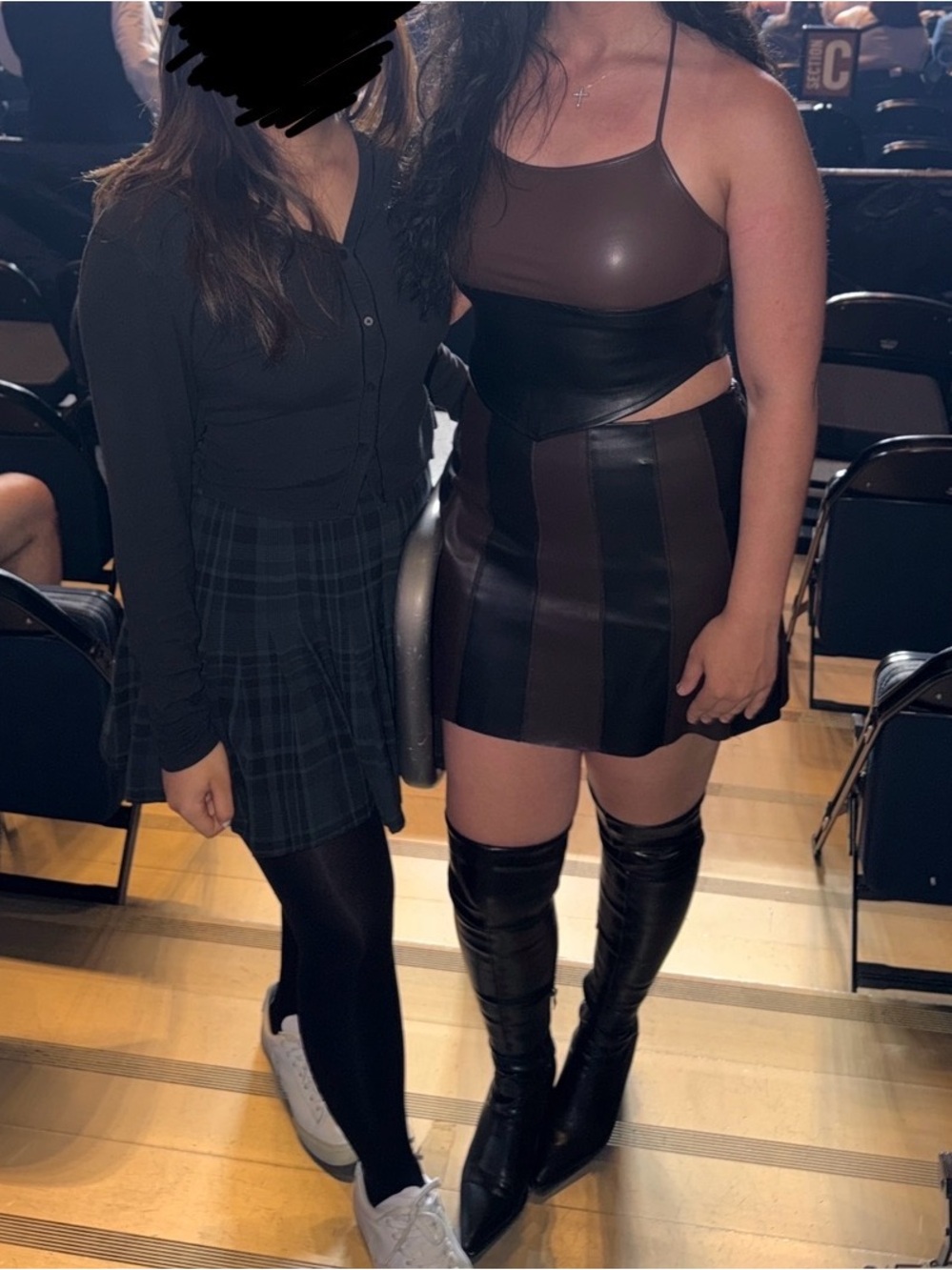 Two Piece Leather Set